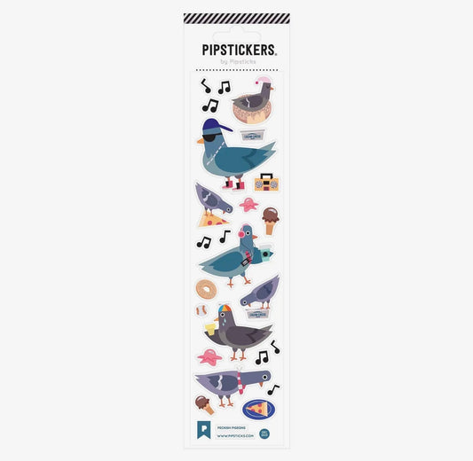 Peckish Pigeons Sticker Sheet