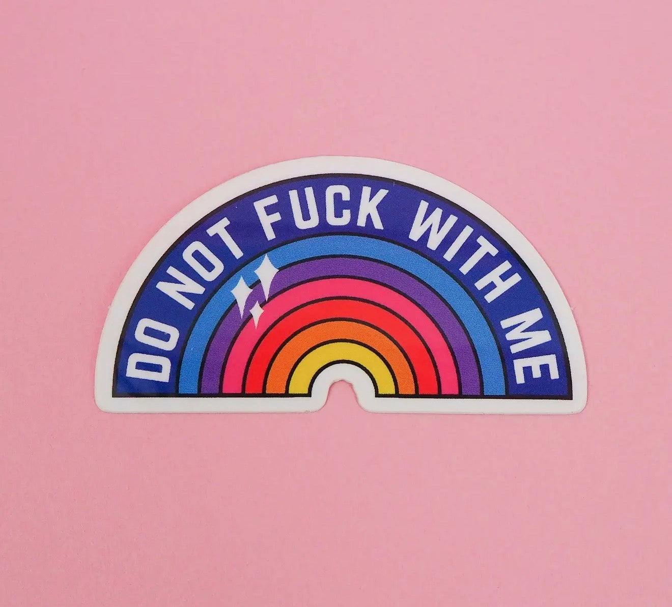 Do Not Fuck with Me Vinyl Sticker