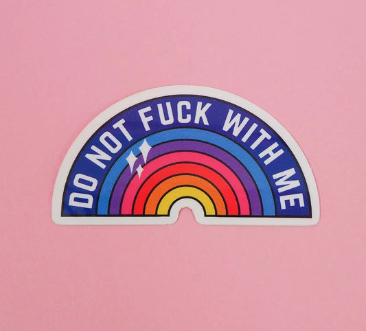 Do Not Fuck with Me Vinyl Sticker