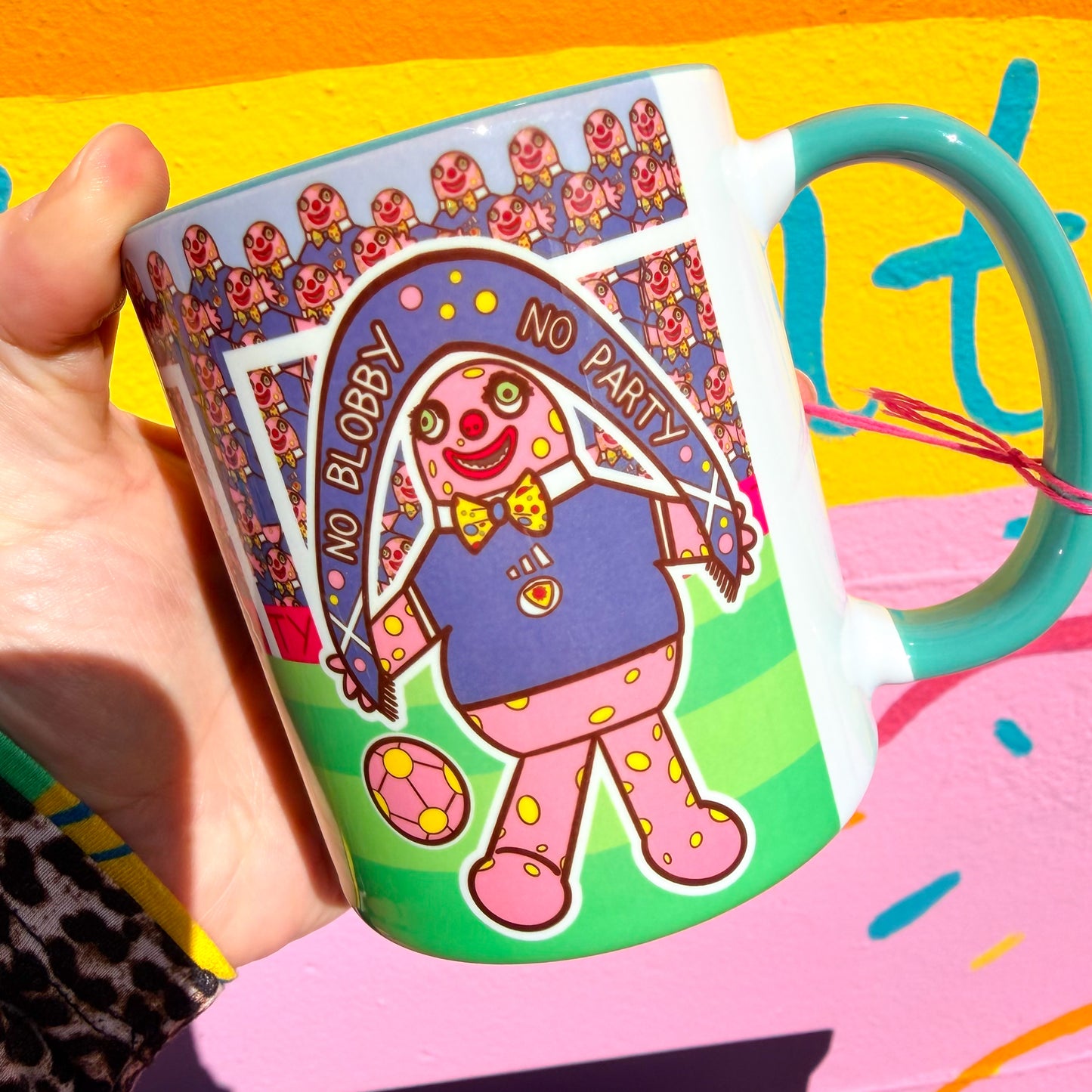 No Blobby No Party Mug