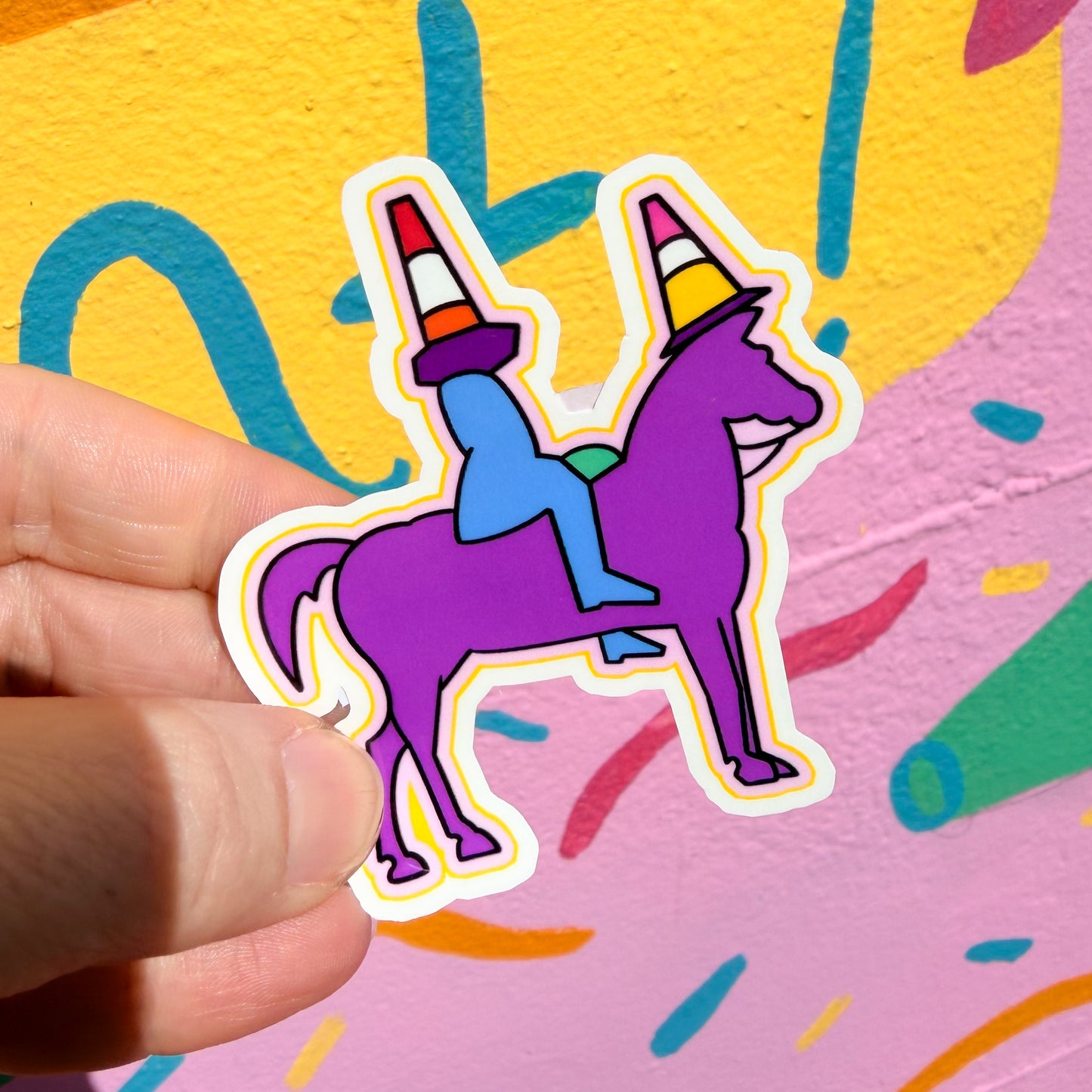 Duke of Wellington Drawing Sticker