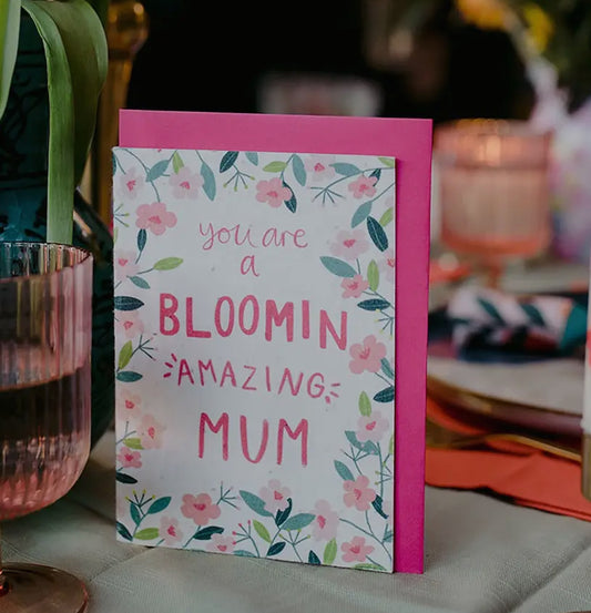 Bloomin Amazing Mum Plantable Seed Card