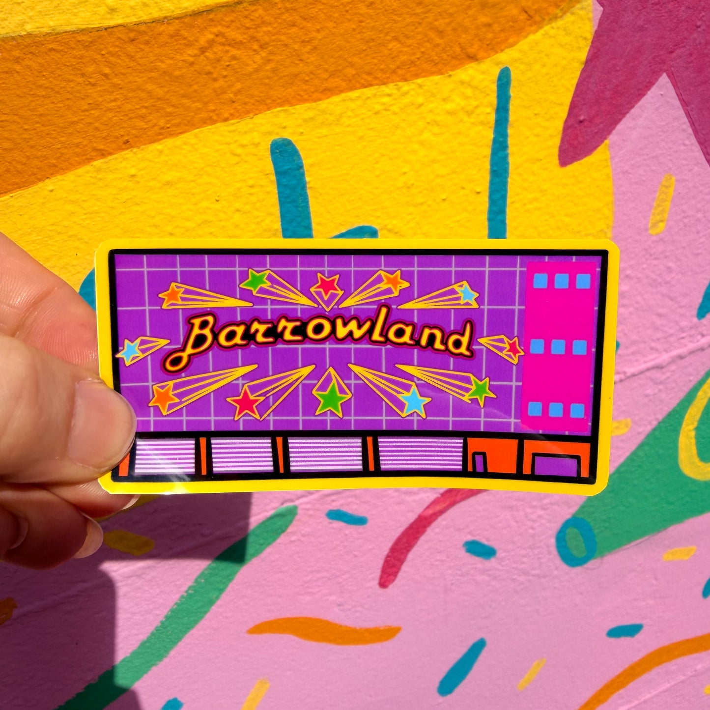 Barrowlands Drawing Sticker
