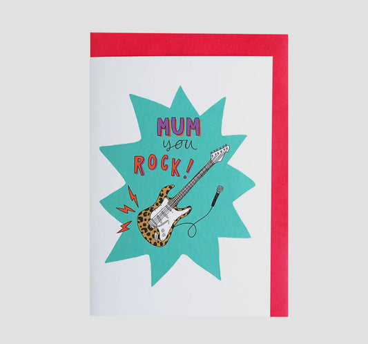 Mum, You Rock! Card