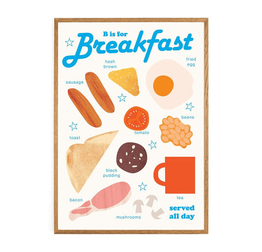 Scottish Breakfast Print