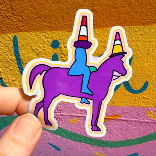 Duke of Wellington Drawing Sticker