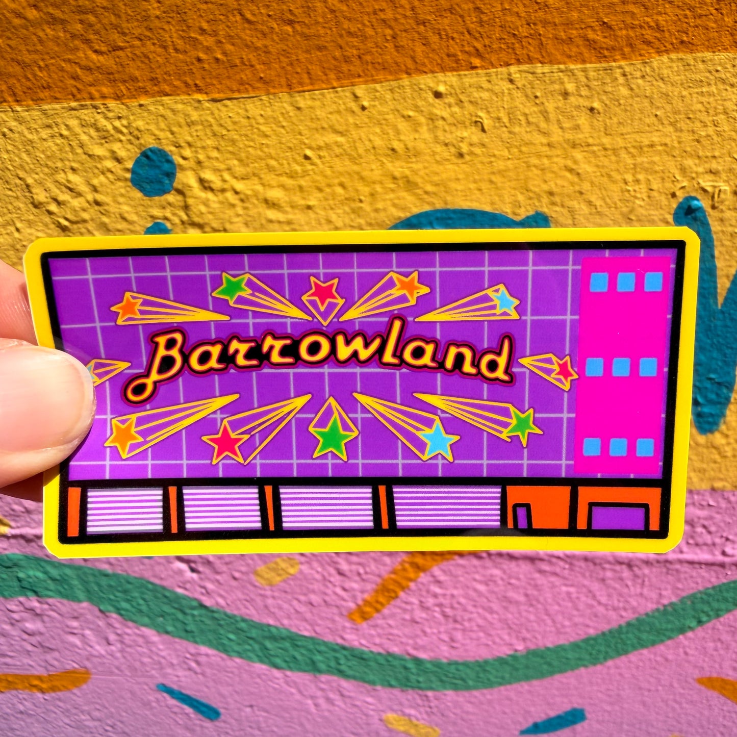 Barrowlands Drawing Sticker