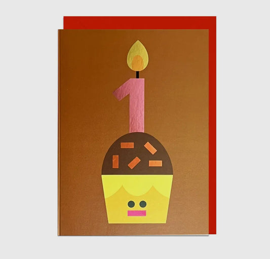 Cupcake Age 1 Foil Card