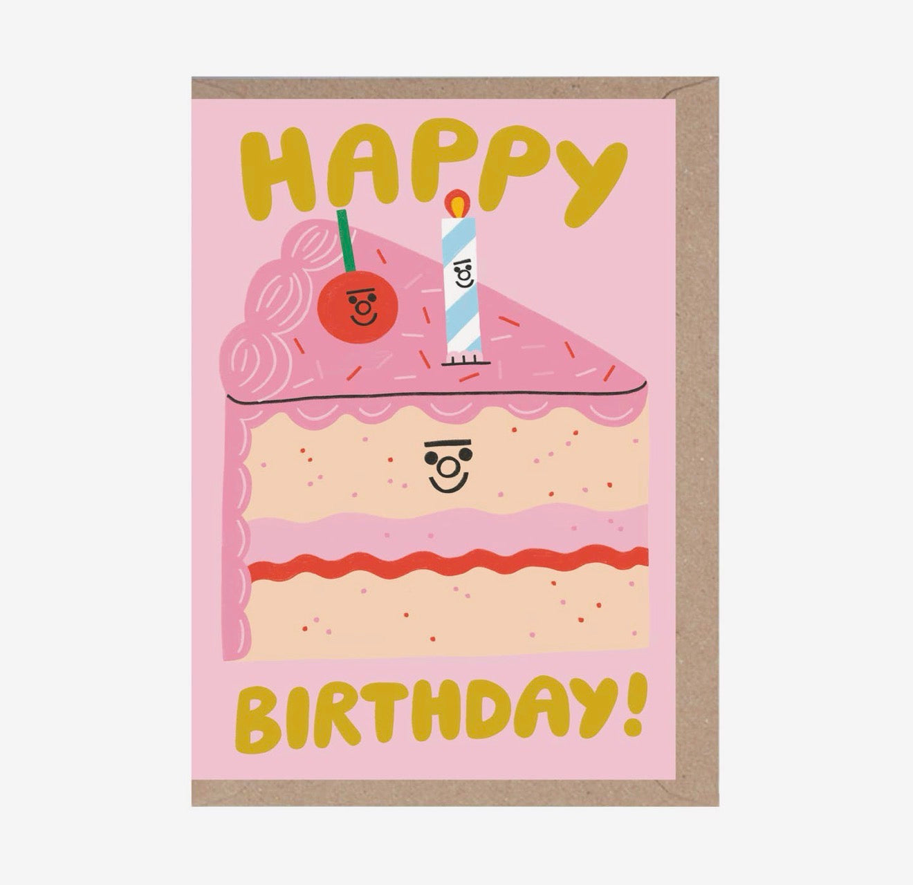 Birthday Slice Happy Birthday Card