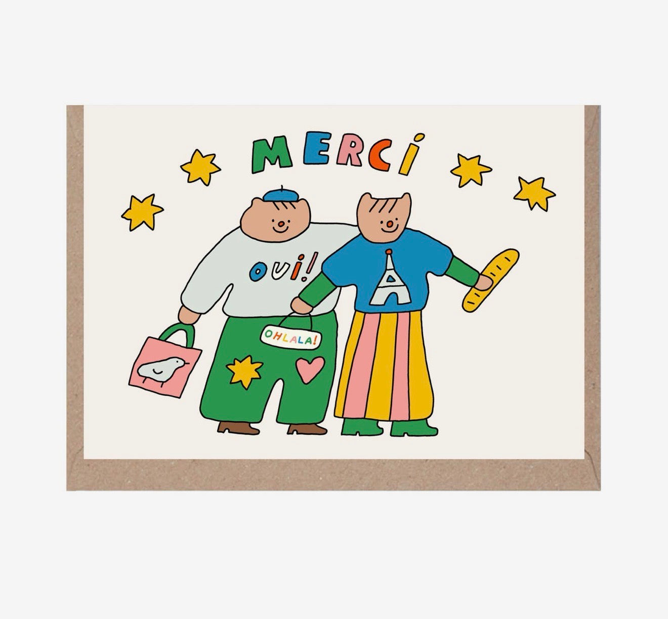 Merci Thank You Card