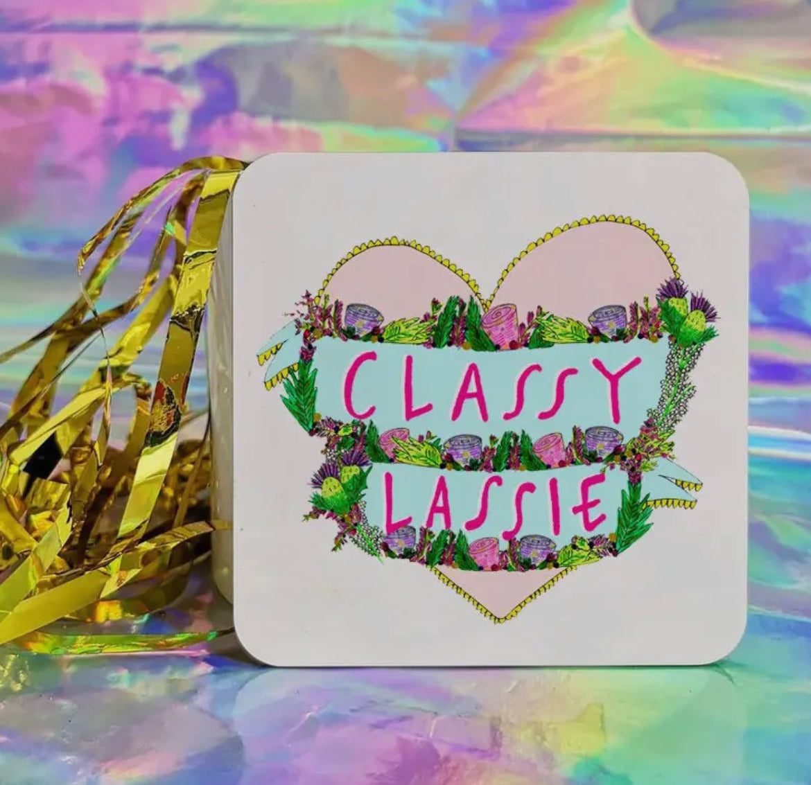 Classie Lassie Coaster