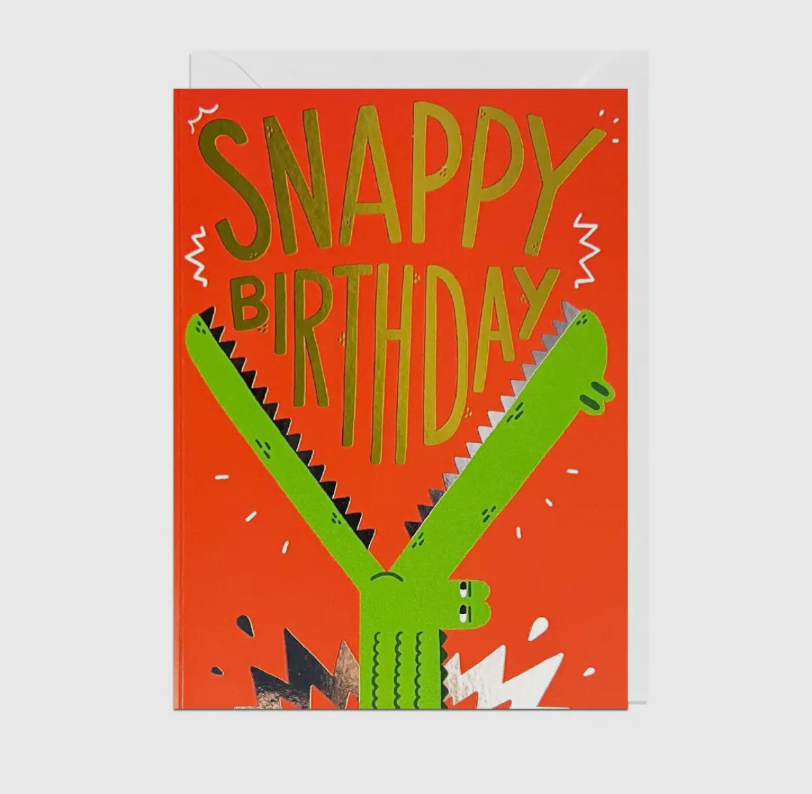 Snappy Birthday Foil Card