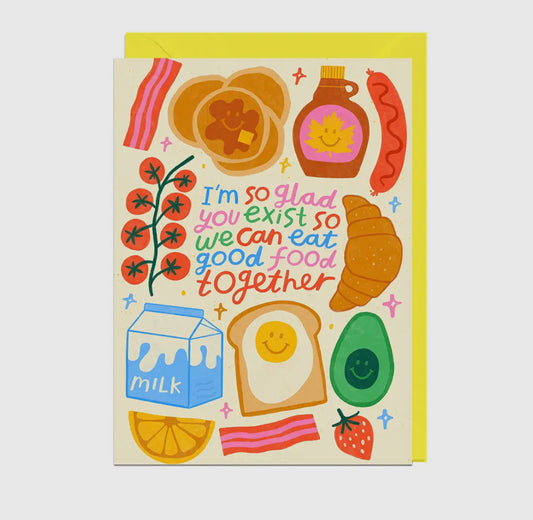 Eat Food Together Card