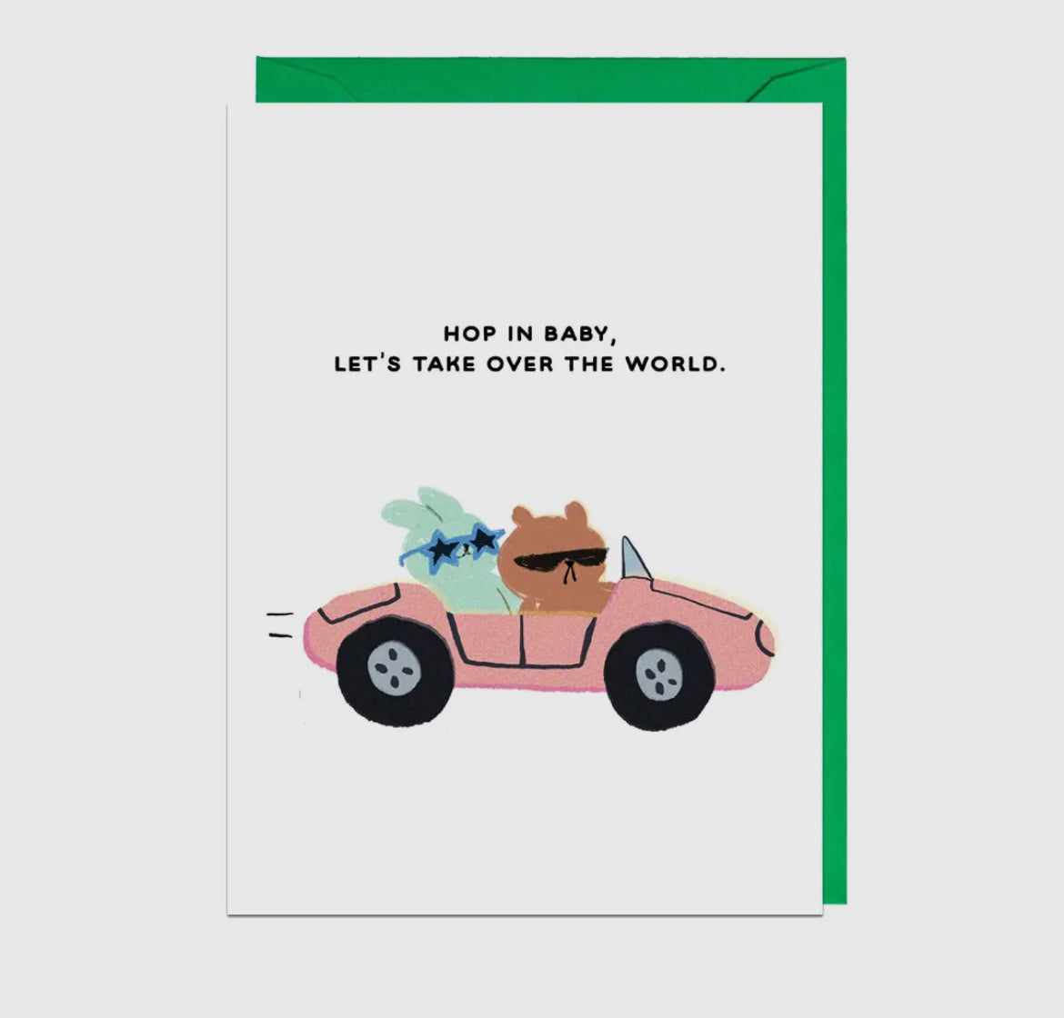 Take Over the World Card