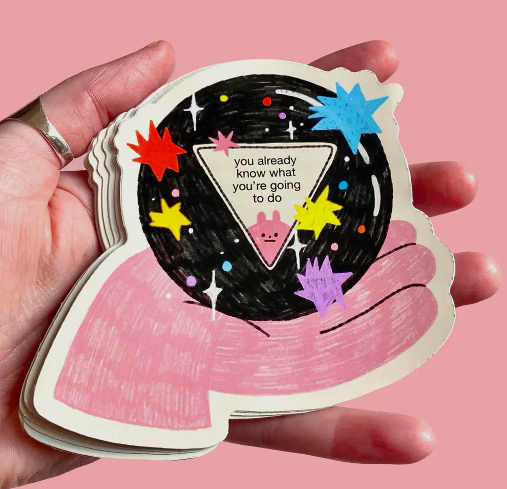 Magic 8 Ball Sticker – studiopylon