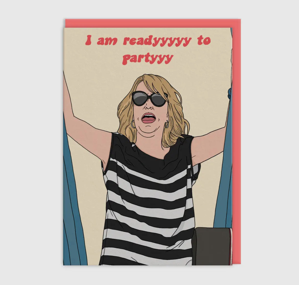 Bridesmaids Ready To Party Greeting Card