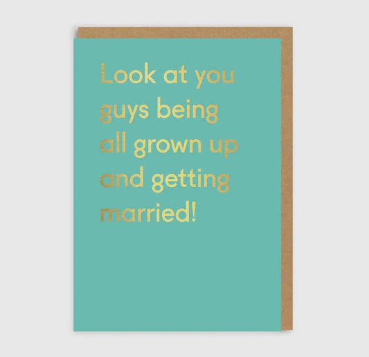 Look At You Guys Greeting Card