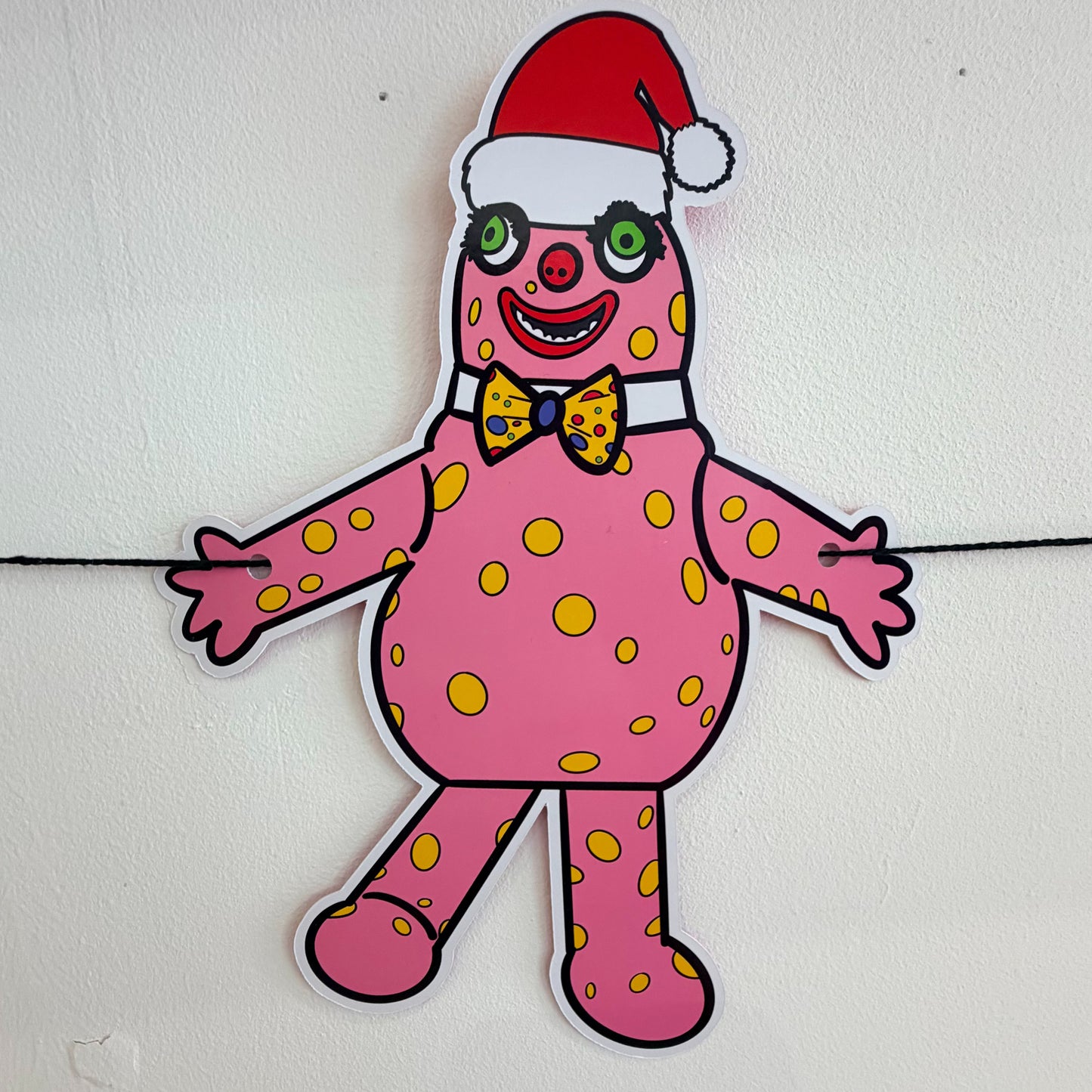 Blobby Christmas Garland