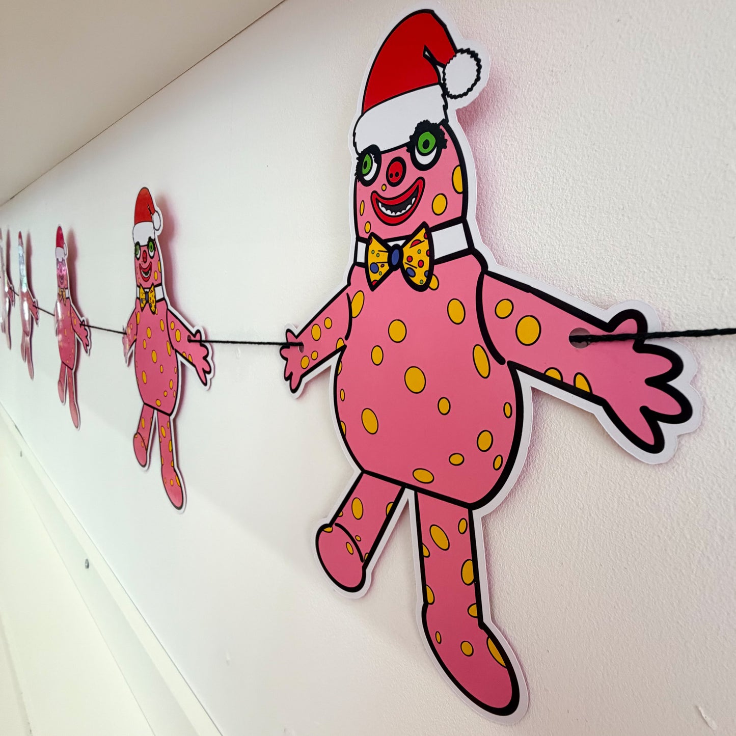 Blobby Christmas Garland