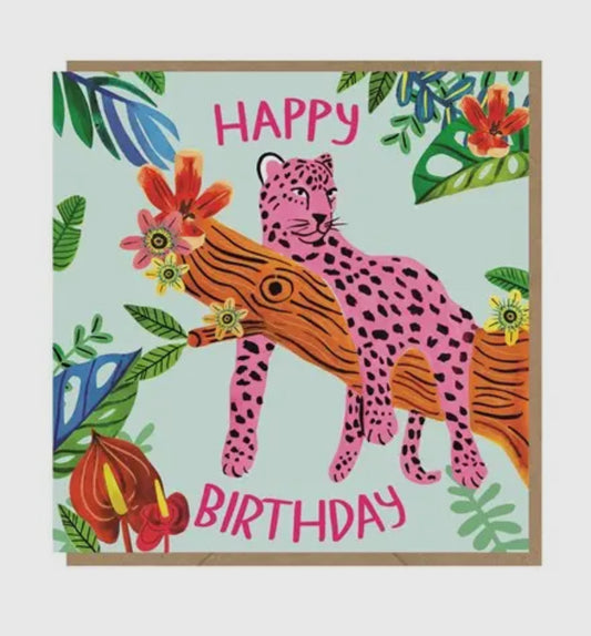 Pink Leopard Birthday