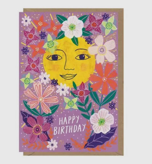 Beautiful Sun Birthday Card