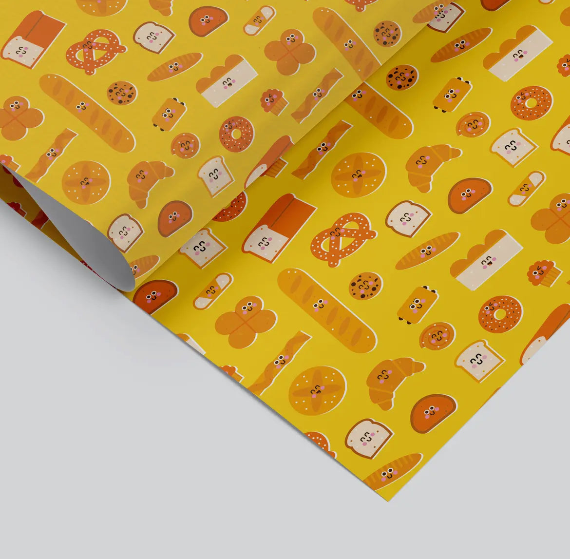 Breads Pattern Gift Wrap