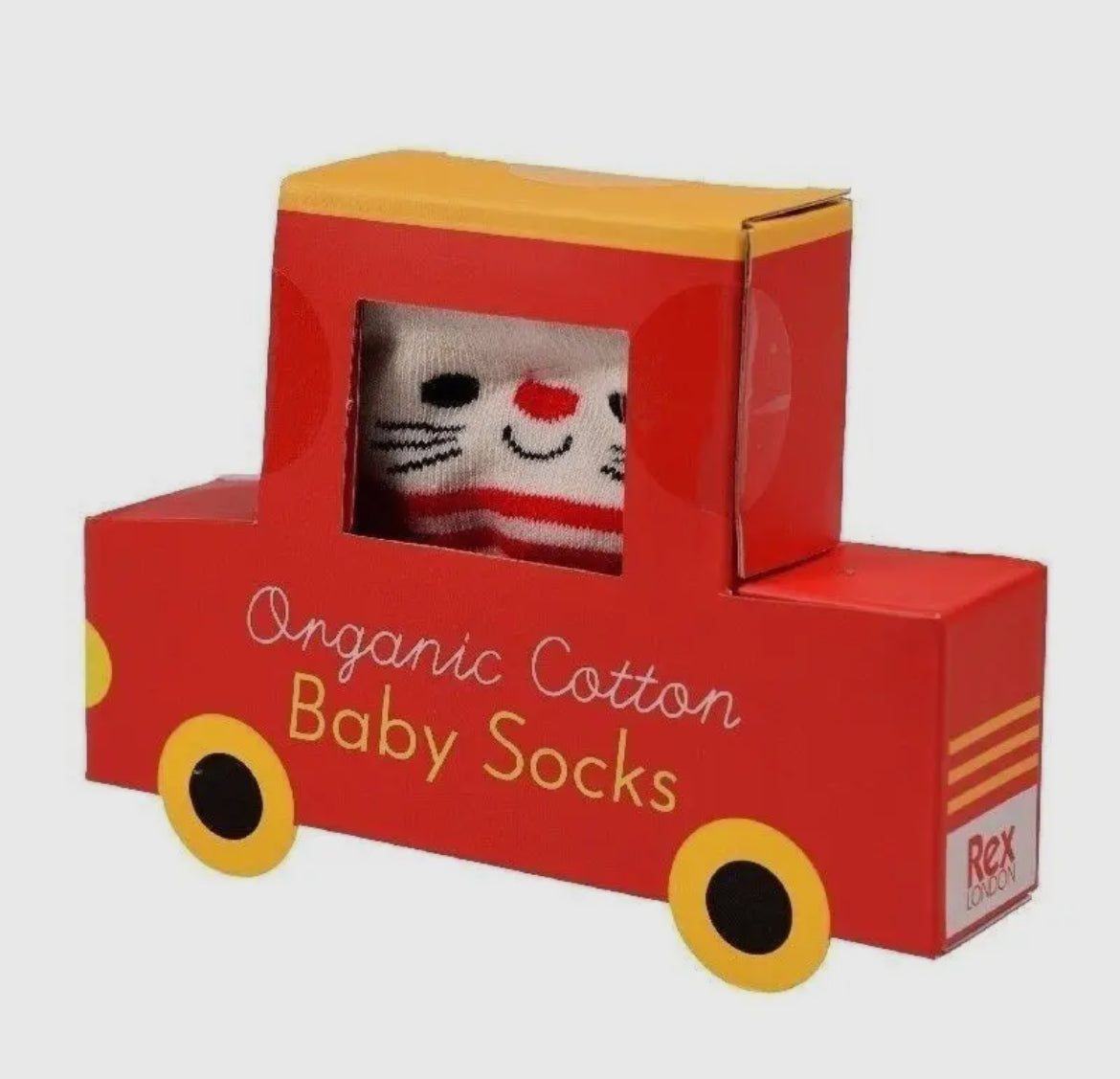 Red Cat Baby Socks