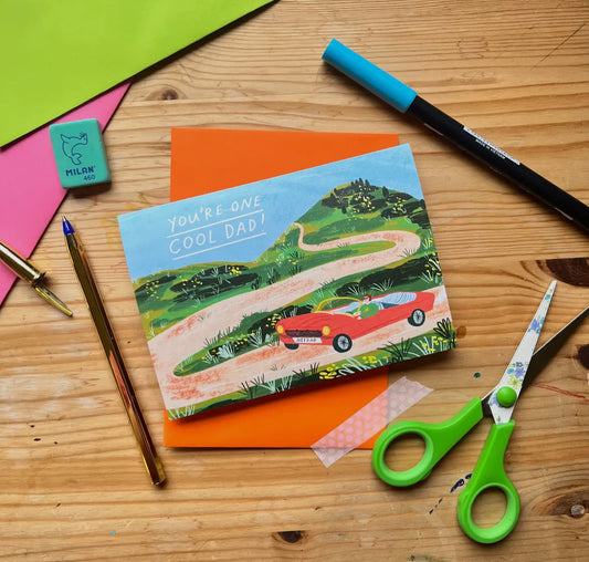 You're One Cool Dad Father's Day Greetings Card