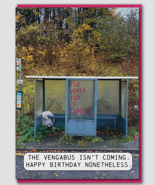 Vengabus Birthday Card