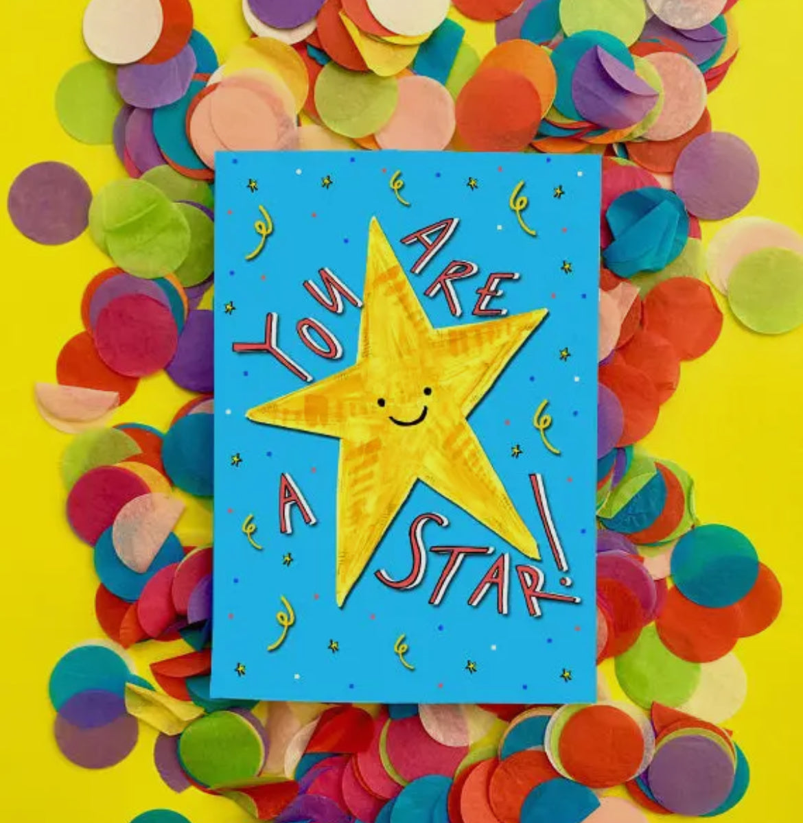 You Are A Star Card