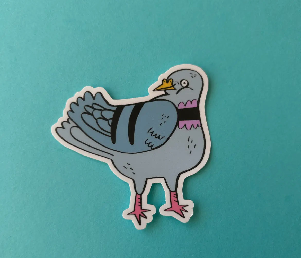 Pigeon Vinyl Sticker