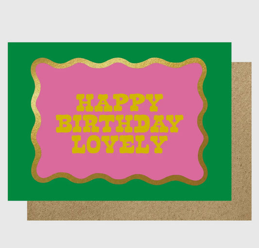 Happy Birthday Lovely Card