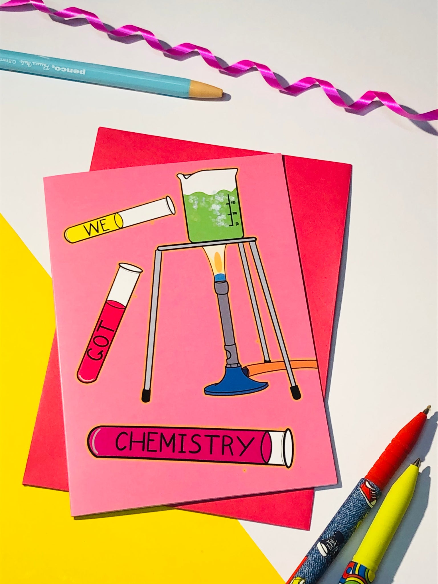 We Got Chemistry Card