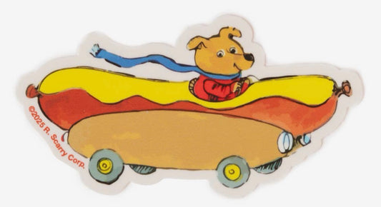 Hot Dog Car Sticker