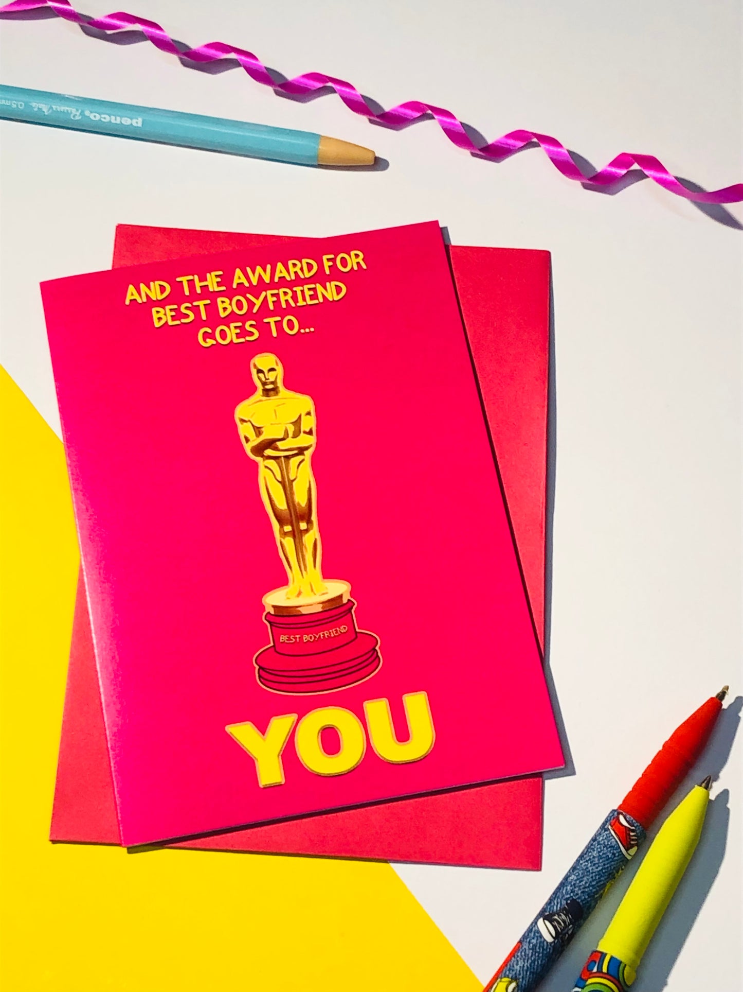 Boyfriend Award Card