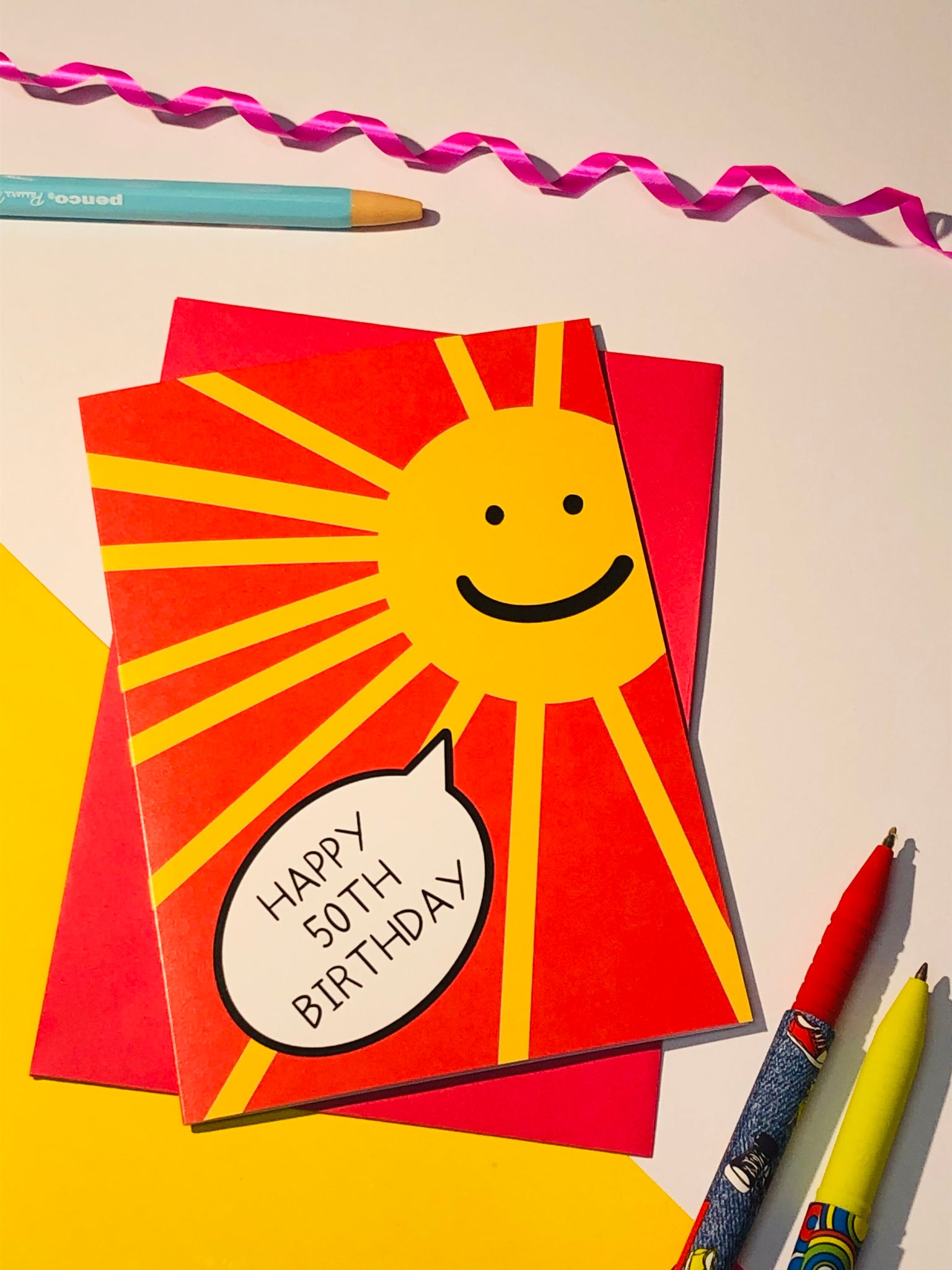 50th Birthday Card