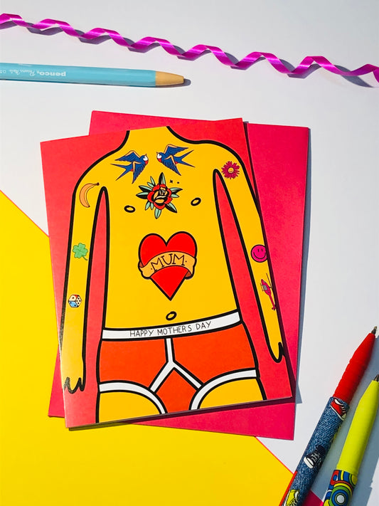 Mother's Day Pants Card