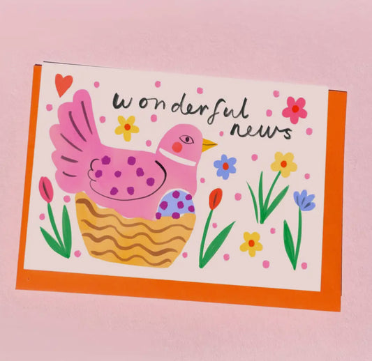 Expecting Hen Greeting Card