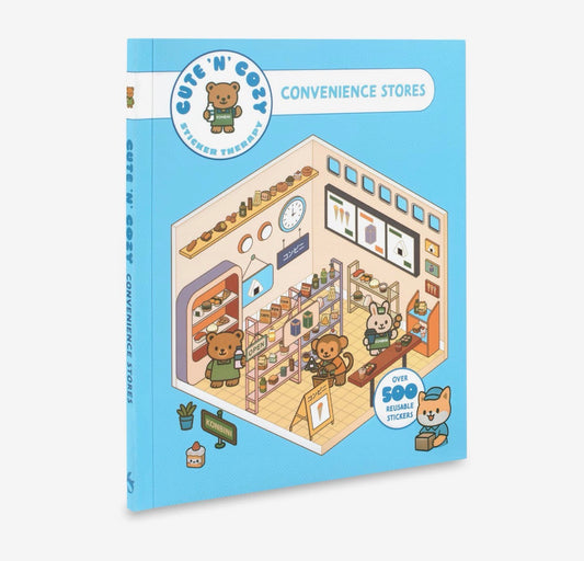 Cute 'n' Cozy Sticker Therapy - Convenience Store