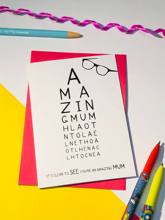 Optician Mother's Day Card