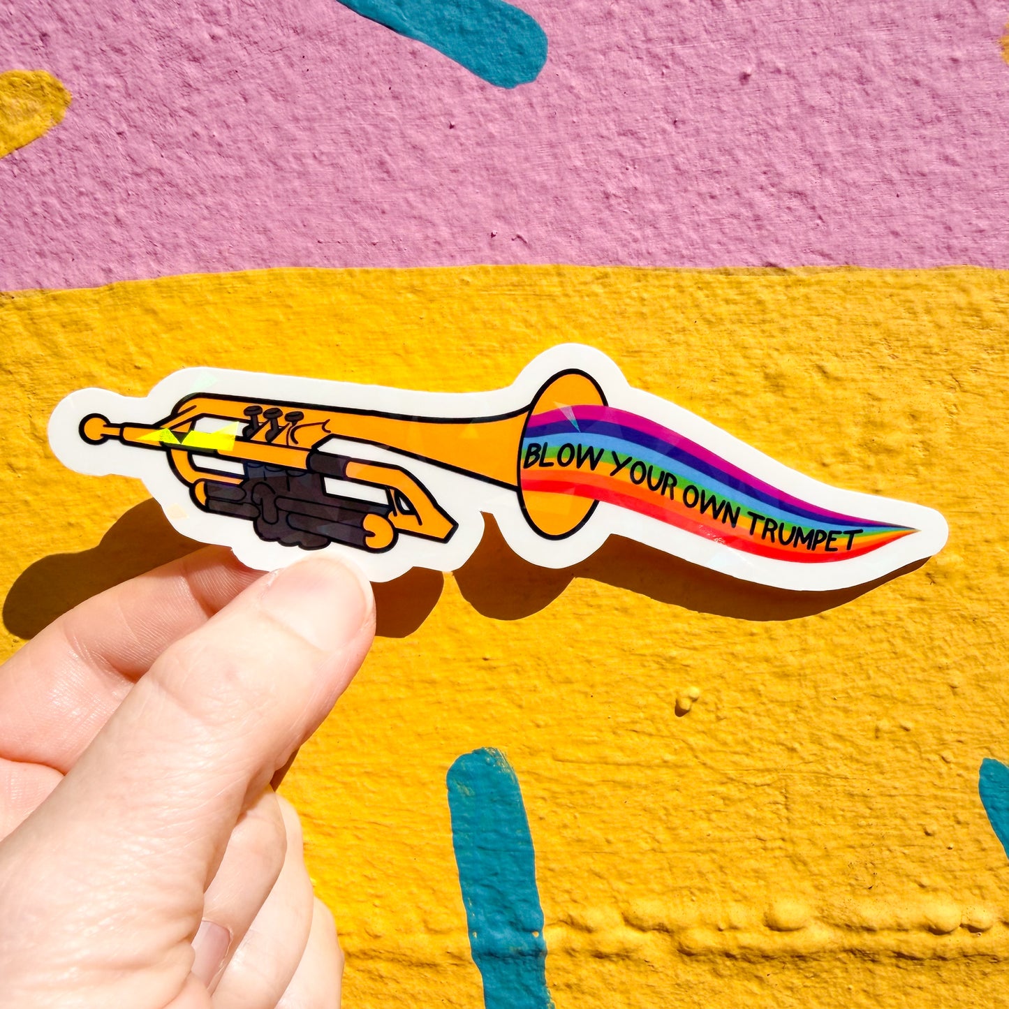 Trumpet Sticker