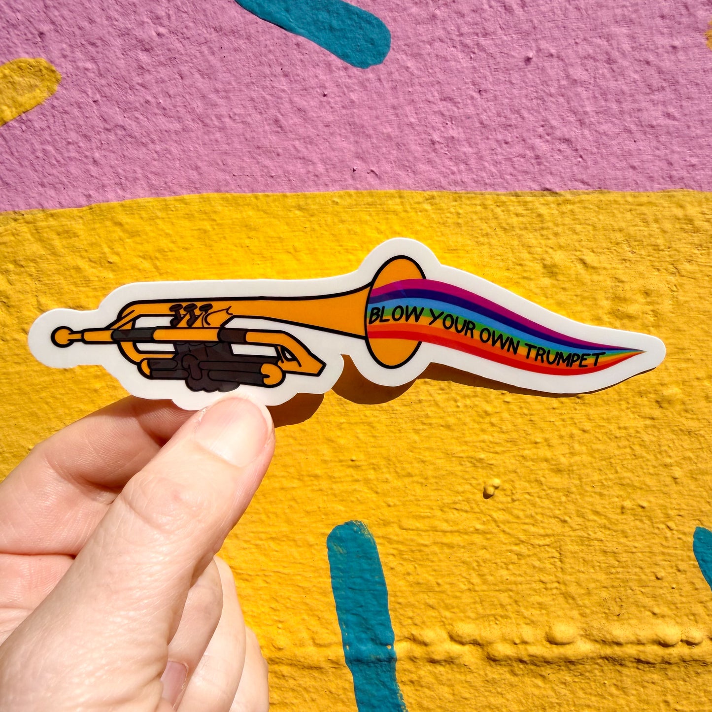 Trumpet Sticker
