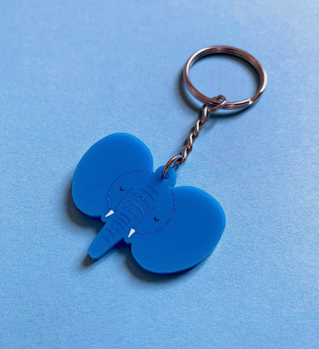 Baby Elephant Key Ring – studiopylon