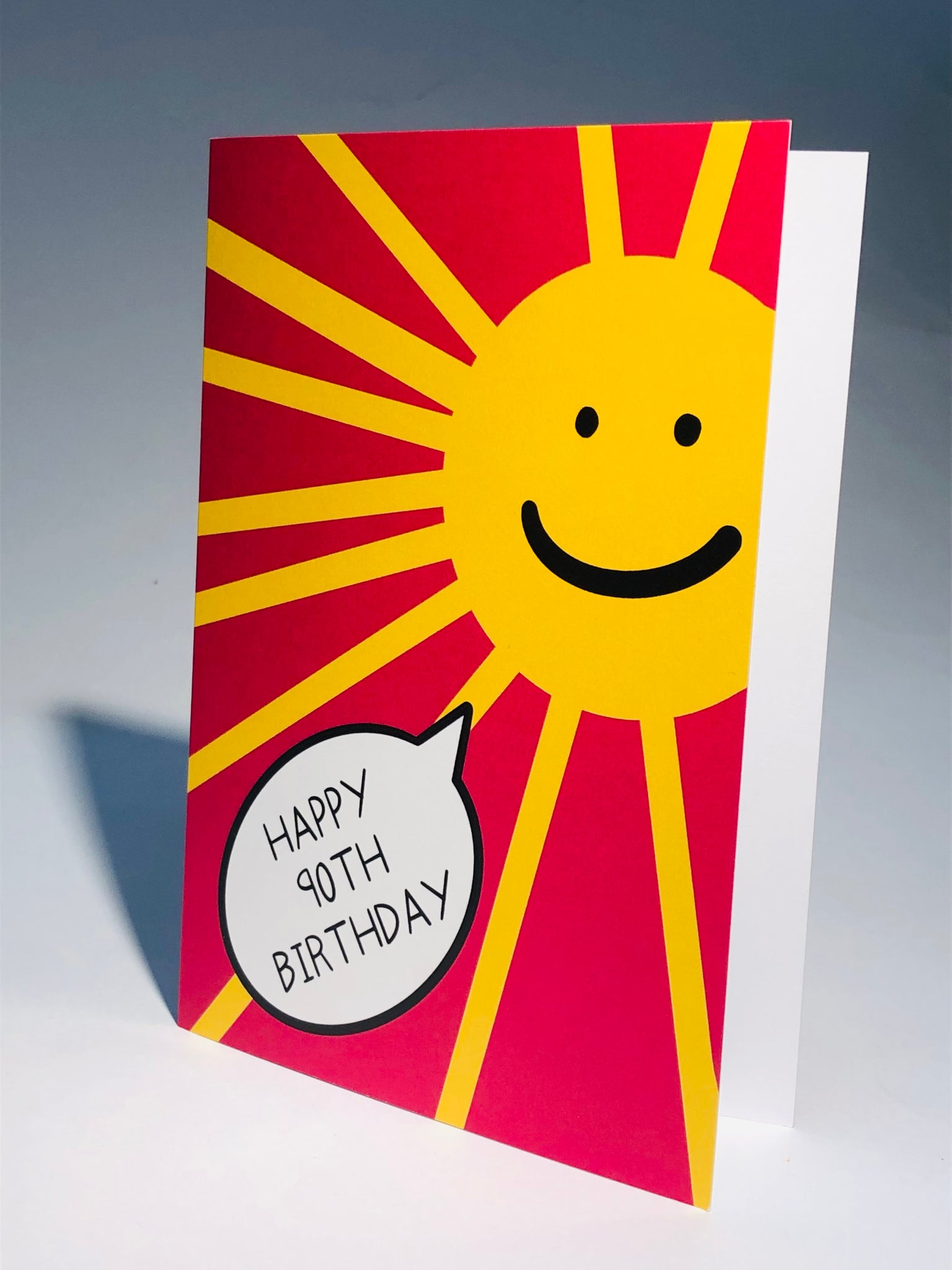 90th Birthday Card