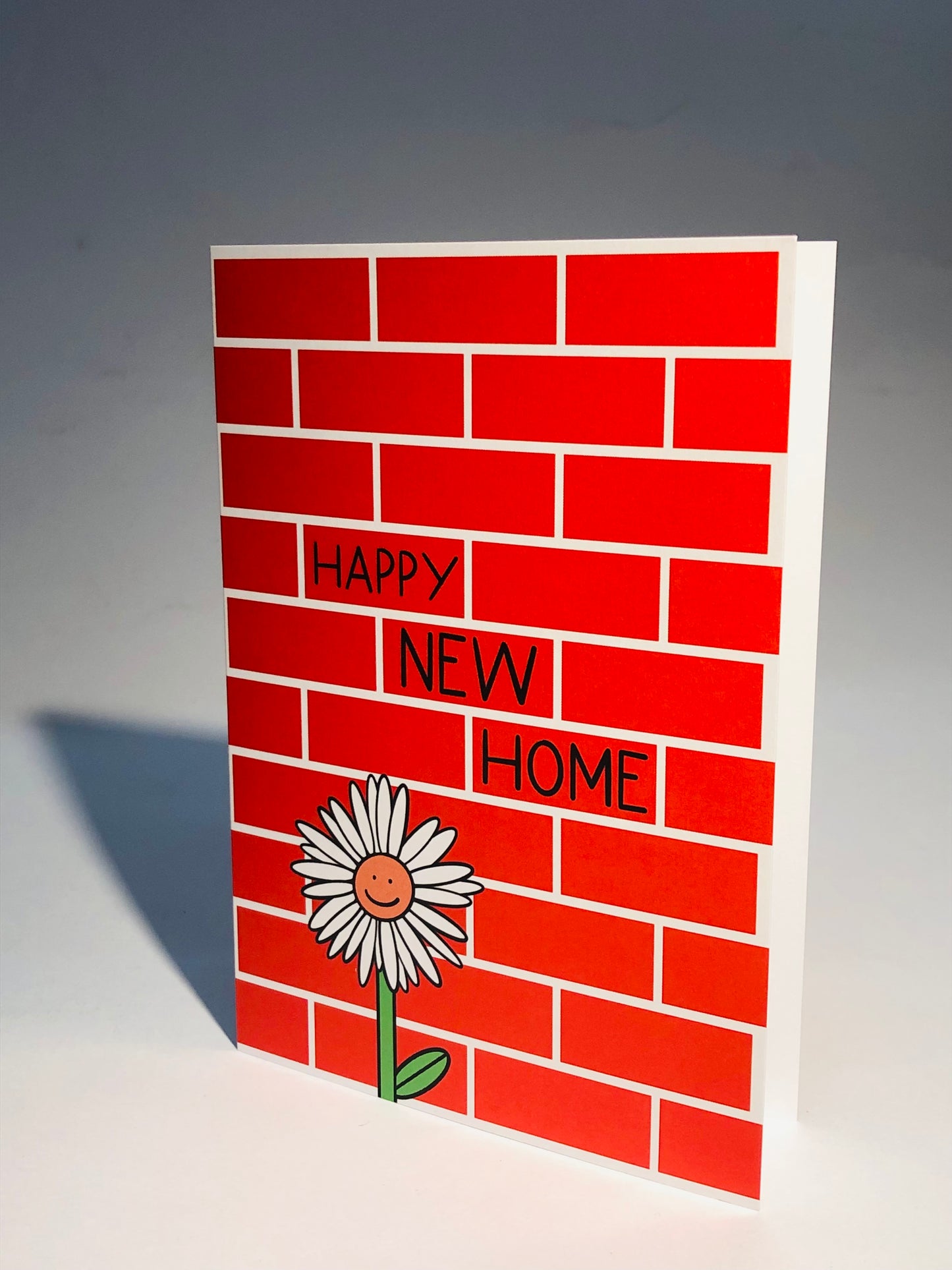 New Home Bricks Card