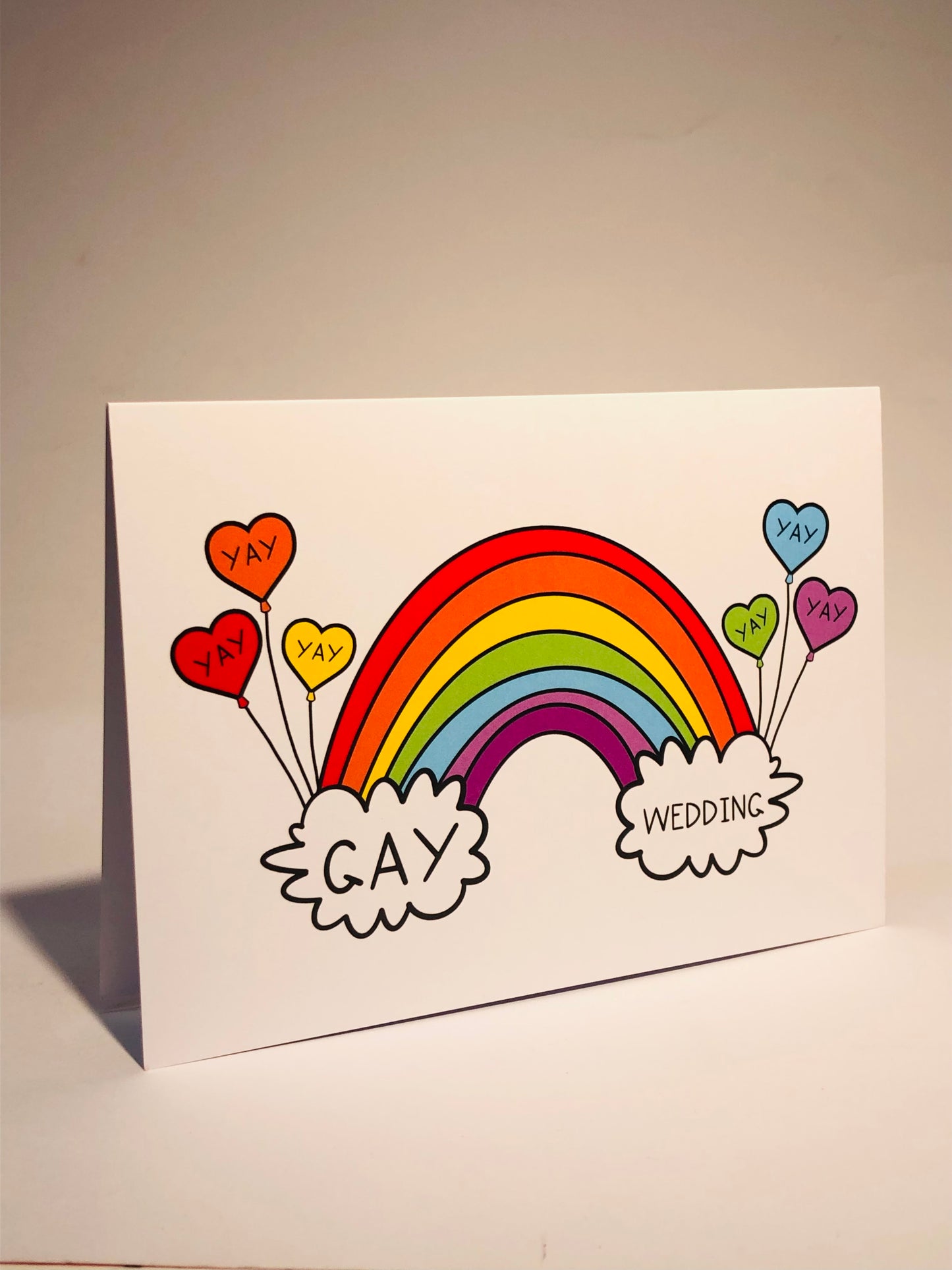 Yay Gay Wedding Card