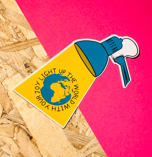 Light Up the World Sticker