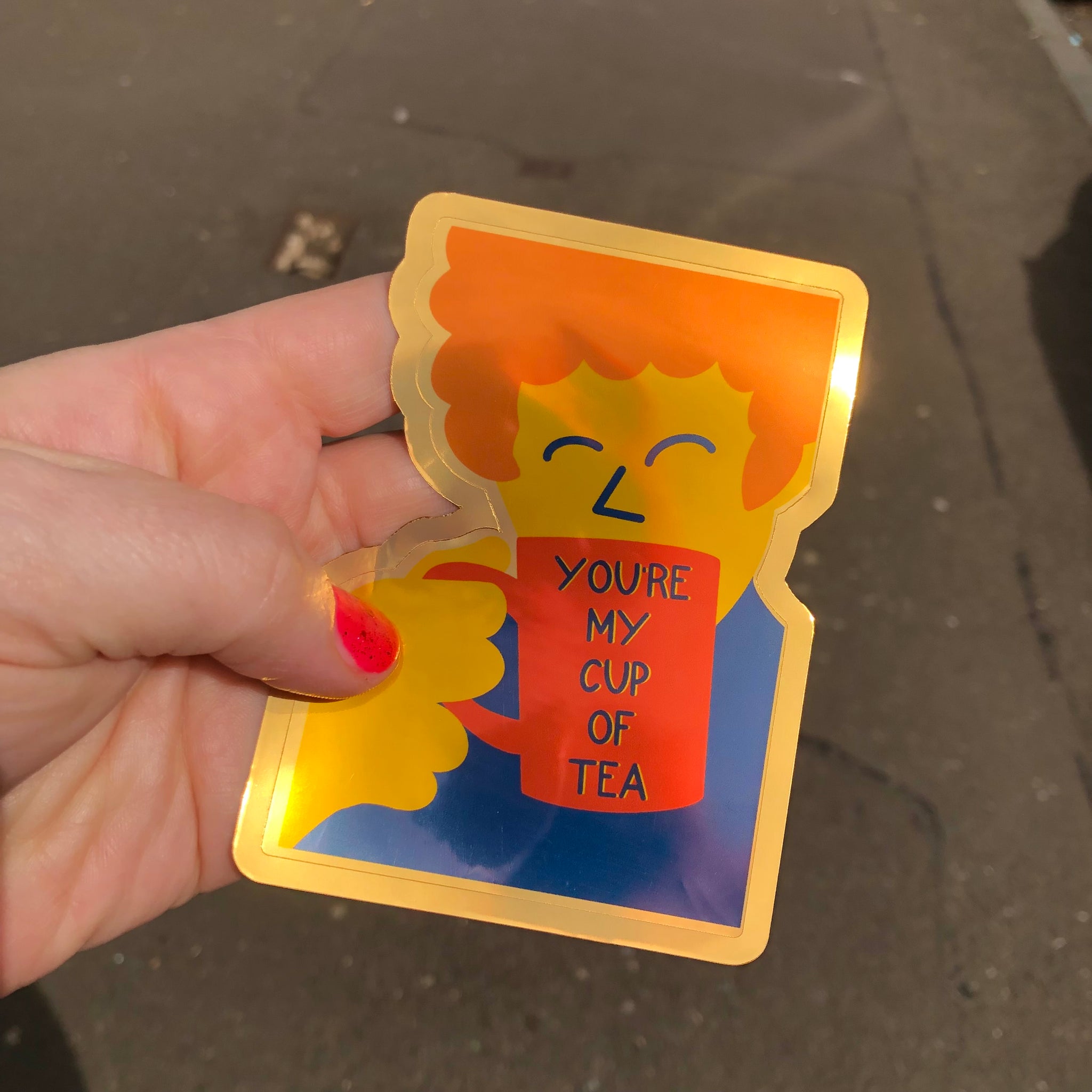 Cup of Tea Sticker