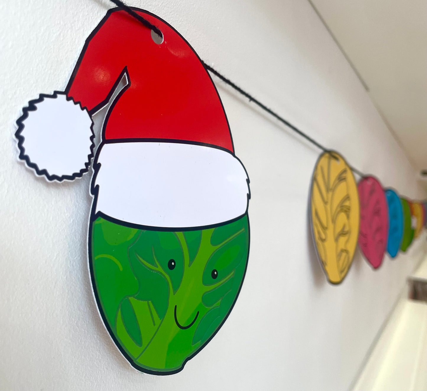 Sprout Christmas Garland