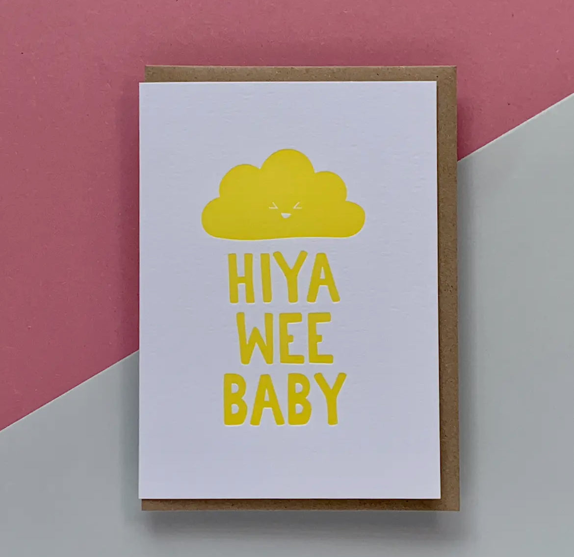 Hiya Wee Baby Card